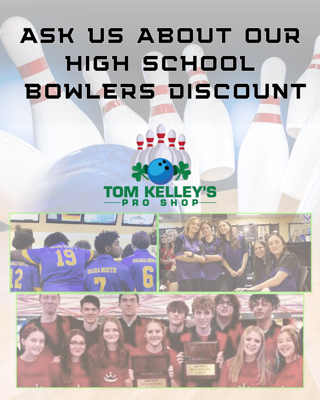 tkps. Highschool bowler discount